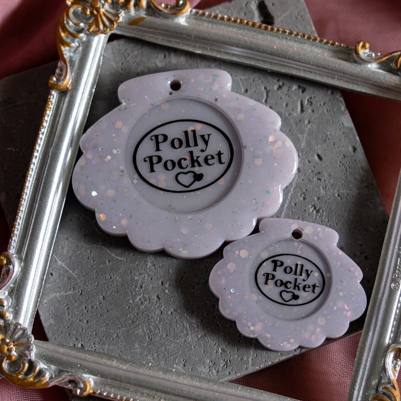 Polly Pocket - Clam set (Purple)