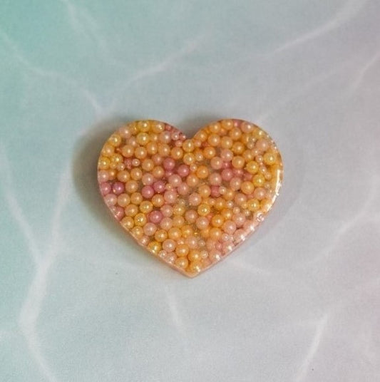 Pastel Pearls - Heart (Small)