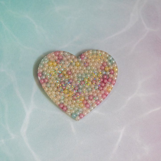 Pastel Pearls - Heart (Large)