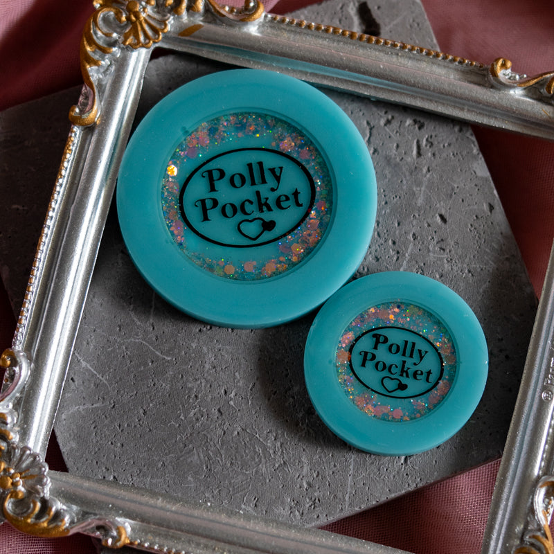 Polly Pocket - Round set (Turquoise)